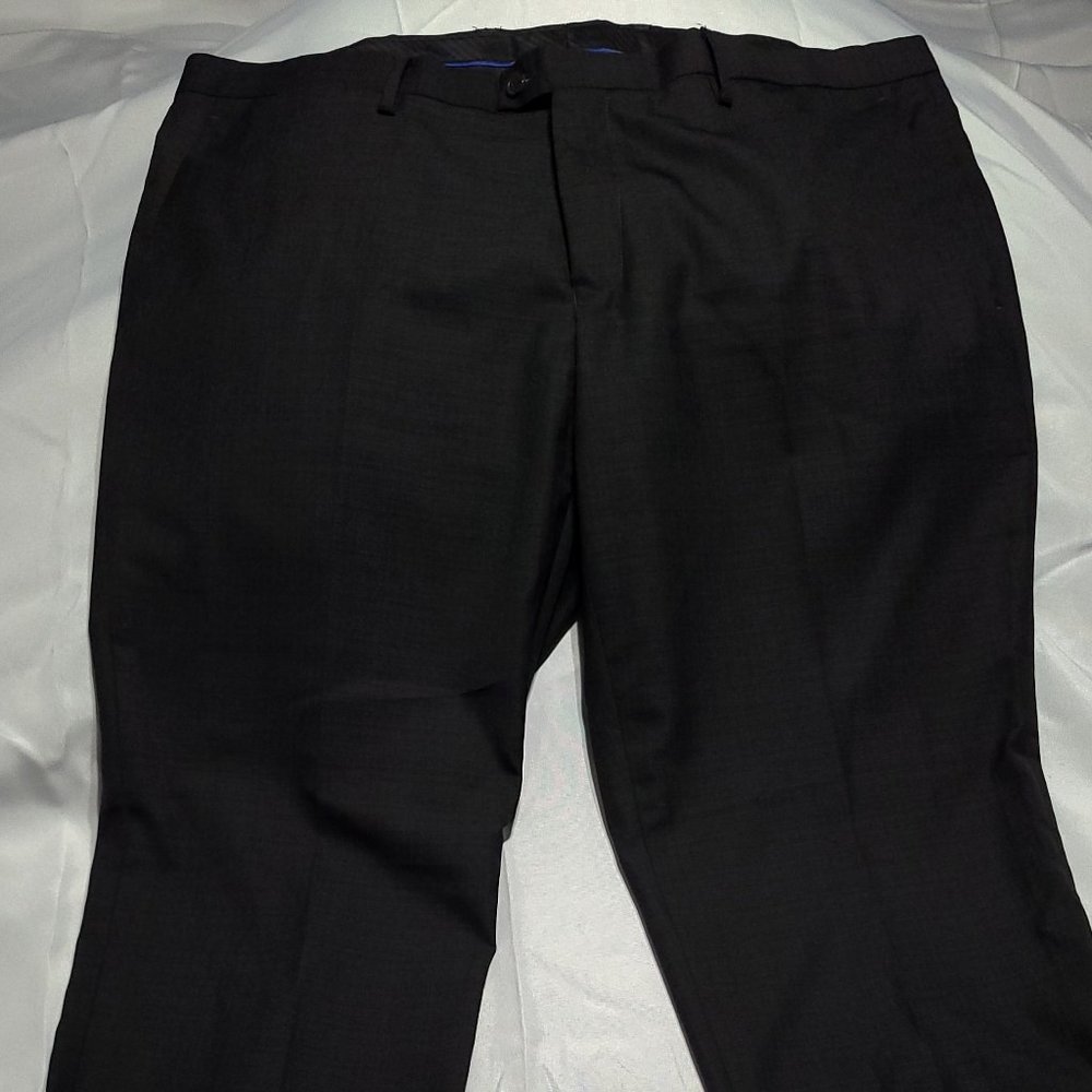 Slight Patterned Flat Front Pants